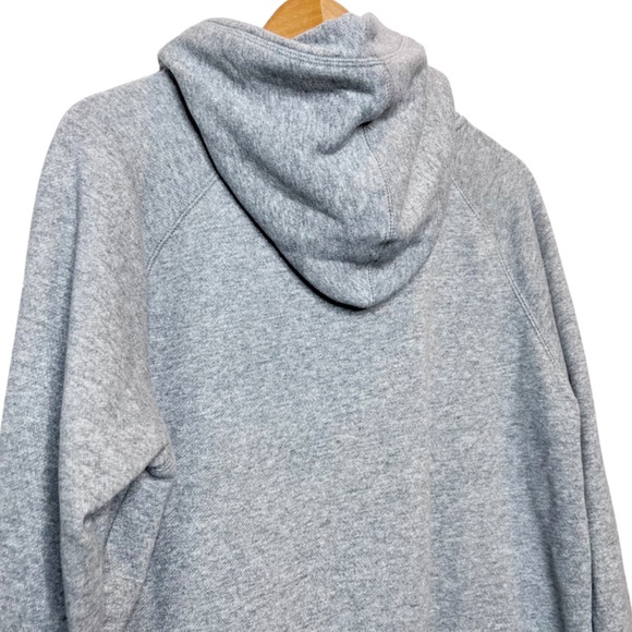 Tentree Basic Heather Grey Hooded Drawstring Sweatshirt - Picture 12 of 14